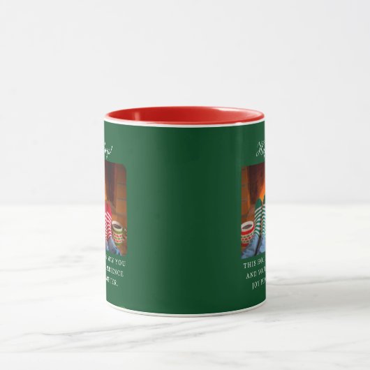 "Cosy Hearthside" Individuell gestaltbare Tasse (Zentrum)