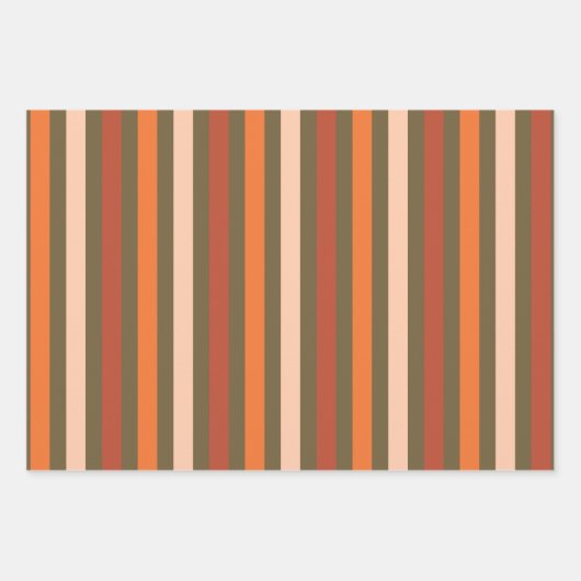 Cosy Herbst Herbst Wrapping Paper Set 3 Geschenkpapier Set (Vorderseite 3)