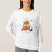Cosy Herbst Herbstkatze bleibe T-Shirt (Vorderseite)