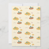 Cosy House Kindergeburtstag Party Einladung (Rückseite)