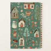 "Cosy Hütte" Cotattcore Aesthetic Journal Notizblock (Rückseite)