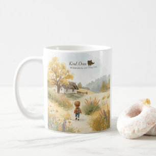 Cosy Hütte Path Coffee Tasse - Kind_Ones Whimsical