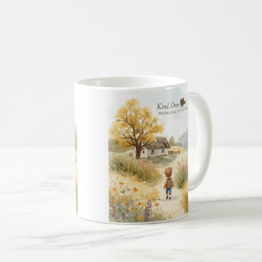 Cosy Hütte Path Coffee Tasse - Kind_Ones Whimsical (VorderseiteRechts)