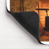 Cosy Kamin Mousepad (Ecke)