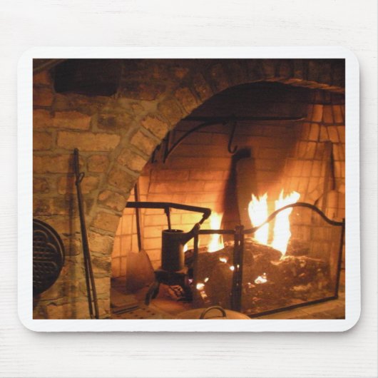 Cosy Kamin Mousepad (Vorne)