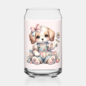 Cosy Kawaii Cotattcore Farmcore Farmcore Puppy Sty Dosenglas (Rückseite)