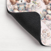 Cosy Kawaii Cotattcore Farmcore Farmcore Puppy Sty Mousepad (Ecke)