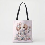 Cosy Kawaii Cotattcore Farmcore Farmcore Puppy Sty Tasche (Vorderseite)