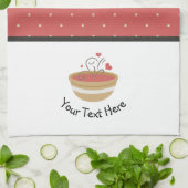 Cosy Kitchen Polka Dot Küchentuch (Gefaltet)