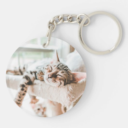 Cosy Kitten Schlüsselanhänger (Rückseite)