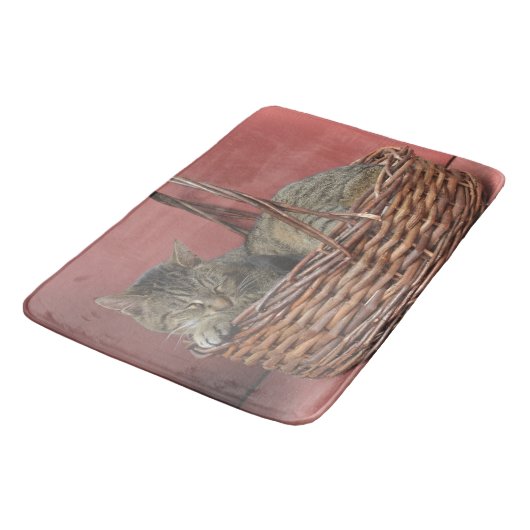 Cosy Kitty Badematte (Schrägansicht)