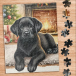 Cosy Labrador Retriever Doppy Welpe Puzzle<br><div class="desc">Suchen Sie nach einer lustigen und interessanten Aktivität, die Sie mit Ihrer Familie in dieser Ferienzeit teilen können? Schauen Sie sich nur unsere Puzzle-Kollektion mit spielerischen Labrador Retrievers an! Als Hundeliebhaber werden Sie die Vielfalt unserer Designs verehren, darunter niedliche und kuschelige Welpen, liebenswerte Gelb-, Schokolade- und Schwarze-Labradore, und sogar Szenen...</div>