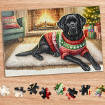 Cosy Labrador Retriever Doppy Welpe Puzzle<br><div class="desc">Suchen Sie nach einer lustigen und interessanten Aktivität, die Sie mit Ihrer Familie in dieser Ferienzeit teilen können? Schauen Sie sich nur unsere Puzzle-Kollektion mit spielerischen Labrador Retrievers an! Als Hundeliebhaber werden Sie die Vielfalt unserer Designs verehren, darunter niedliche und kuschelige Welpen, liebenswerte Gelb-, Schokolade- und Schwarze-Labradore, und sogar Szenen...</div>
