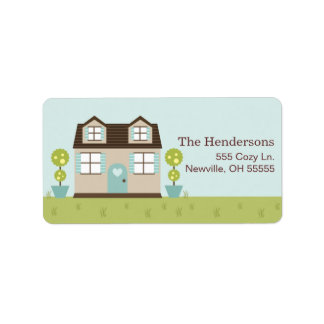 Cosy Little Zuhause Address Labels Adressaufkleber