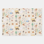 Cosy Moody Autumn Week Geschenkpapier Set (Vorderseite 3)