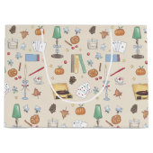 Cosy Moody Autumn Week Große Geschenktüte (Vorderseite)