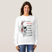 Cosy Murder Show Sweatshirt - 'I like Murder Shows (Vorne ganz)