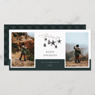 Cosy Nature 2 Foto Familienurlaubskarte Feiertagskarte