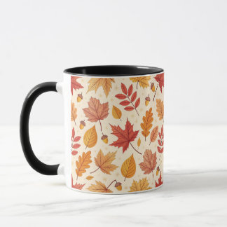"Cosy Nature Inspiriert Leaf Design Tasse" Tasse