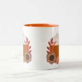 Cosy Orange Fall Coffee Tasse - Erntedank Herbst (Mittel)