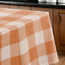 Cosy Orange Gingham Herbst Herbst