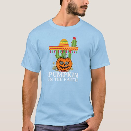 Cosy Pumpkin Patch Graphic T - Shirt (Vorderseite)