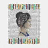 Cosy Reading Nook Fleecedecke (Vorderseite)