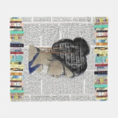 Cosy Reading Nook Fleecedecke (Vorderseite (Horizontal))