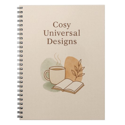 Cosy Reflections Notebook Notizblock (Vorderseite)