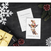 Cosy Safari Weihnachten, Brauch Einladung