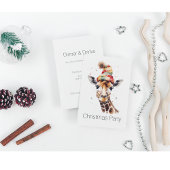 Cosy Safari Weihnachten, Brauch Einladung