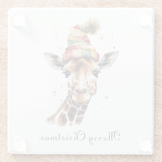 Cosy Safari Weihnachten, Brauch Glasuntersetzer (Rückseite)