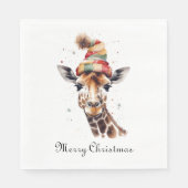 Cosy Safari Weihnachten, Brauch Serviette (Vorderseite)