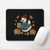 Cosy Season Duck Niedlich Herbst Duck Pumpkin Sce Mousepad (Mit Mouse)