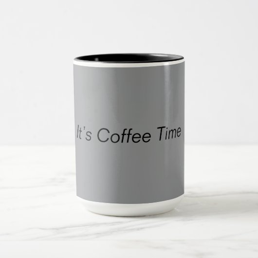 Cosy Sips Coffee Tasse - Grau Edition (Zentrum)