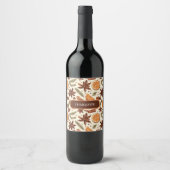 Cosy Spice Wine Label - Individuelle Name Weinetikett (Vorderseite)
