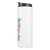 Cosy Superpower Vibes Tumbler Thermosbecher (Nach rechts gedreht)