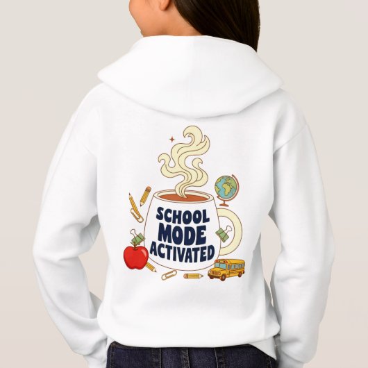 Cosy "Teaching Joy" Hoodie - Ideal für die Schule (Rückseite)