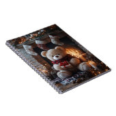 Cosy Teddy Bear Holiday Design Notizblock (Rechte Seite)