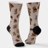 Cosy Teddy Bears Pattern Socken (Gewinkelt)