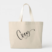 Cosy Tote Bag Jumbo Stoffbeutel (Rückseite)