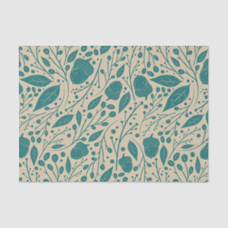 Cosy Vintage Christmas Bliss Blue Seidenpapier