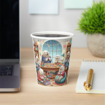 Cosy Walrus Paper Cup