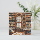 Cosy Watercolor Library (Stehend Vorderseite)