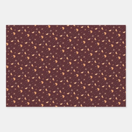 Cosy Whimsical Geschenkpapier - Designs Set 1 (Vorderseite 2)