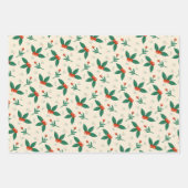 Cosy Whimsical Geschenkpapier - Designs Set 3 (Vorderseite 2)