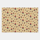 Cosy Whimsical Geschenkpapier - Designs Set 5 (Vorderseite 2)