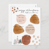 Cosy Winter Diffuser Blend Postkarte (Vorne/Hinten)