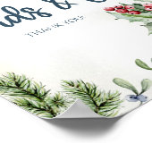 Cosy Winter Hot Cocoa Kinderduschkarten & Geschenk Poster (Ecke)