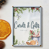 Cosy Winter Hot Cocoa Kinderduschkarten & Geschenk Poster